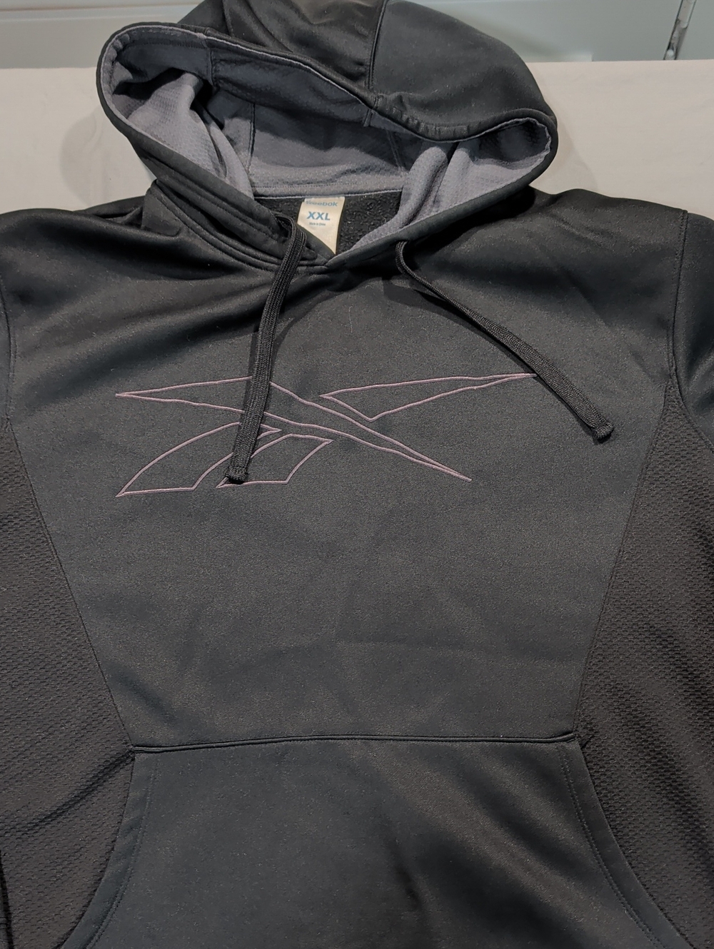 Reebok Retro Logo Pullover Hoodie - Size XXL